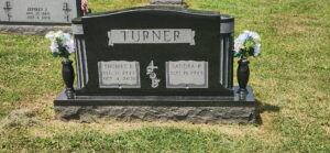 Upright Headstone Premium Black, Angelic Memorials, Monuments, Northern Kentucky, headstones, gravestones