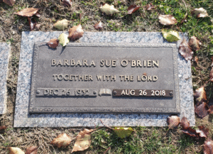 Bronze Plaque with Granite Backer, Angelic Memorials, Monuments, Northern Kentucky, headstones, gravestones