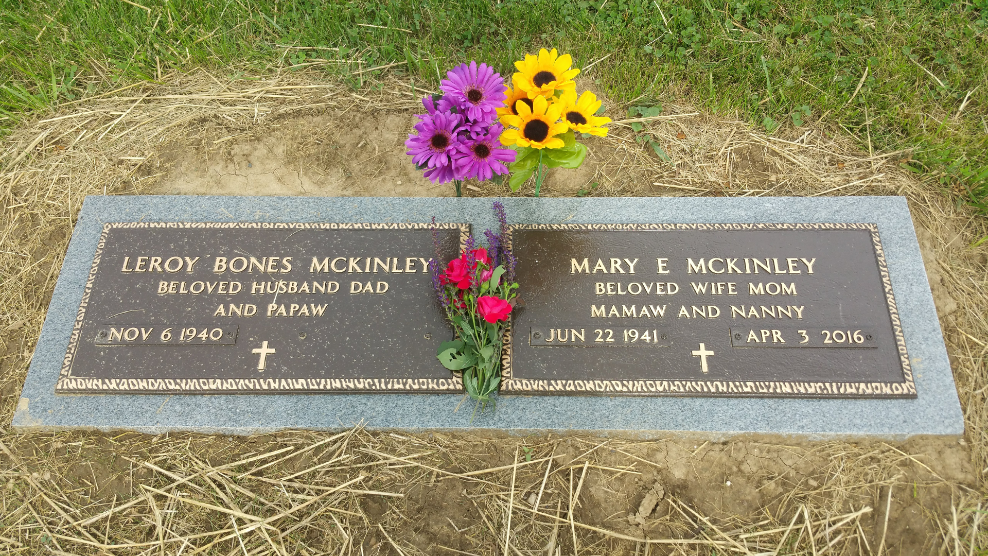 Companion Bronze plaque northern kentucky headstone marker