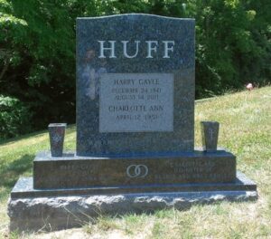 Upright Headstone | Blue Pearl | Big Bone Baptist Church Cemetery, Angelic Memorials, Monuments, Northern Kentucky, headstones, gravestones